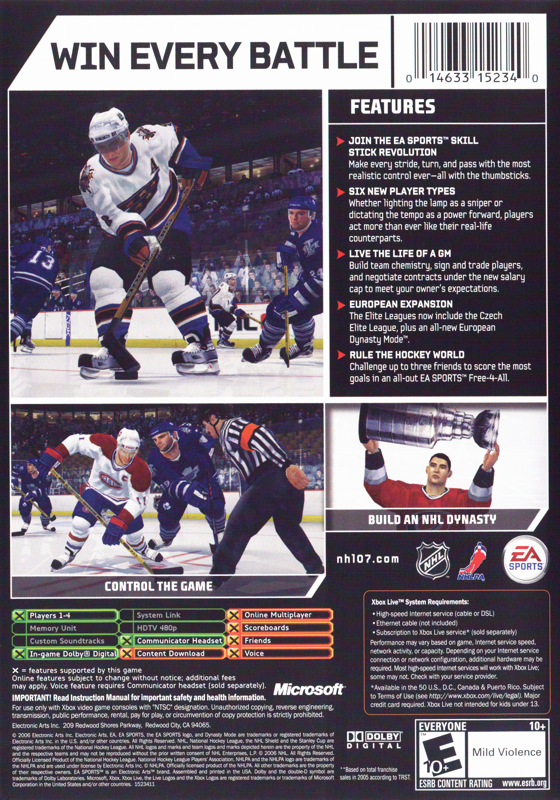 NHL 07 - Xbox