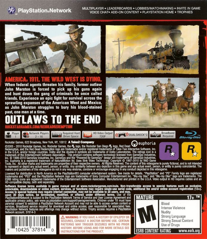 Red Dead Redemption - PlayStation 3