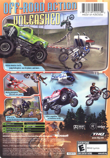 MX Unleashed - Xbox