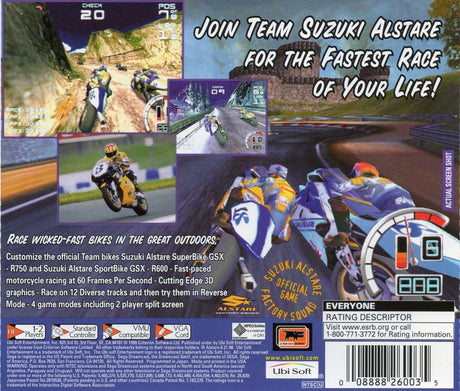 Suzuki Alstare Extreme Racing - SEGA Dreamcast