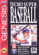 Tecmo Super Baseball - SEGA Genesis