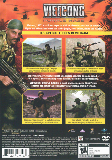 Vietcong: Purple Haze - PlayStation 2