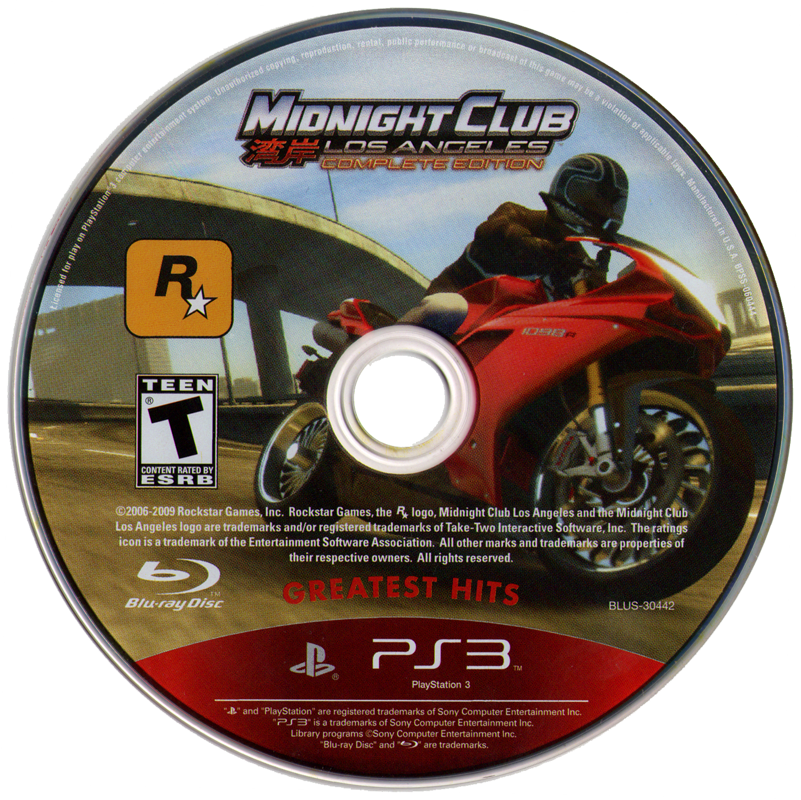 Midnight Club: Los Angeles - Complete Edition - PlayStation 3