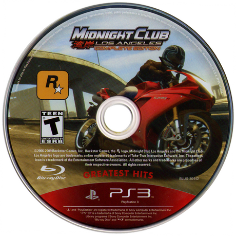 Midnight Club: Los Angeles - Complete Edition - PlayStation 3
