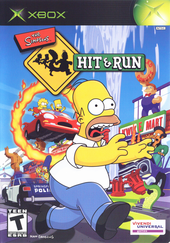 Simpsons: Hit & Run - Xbox