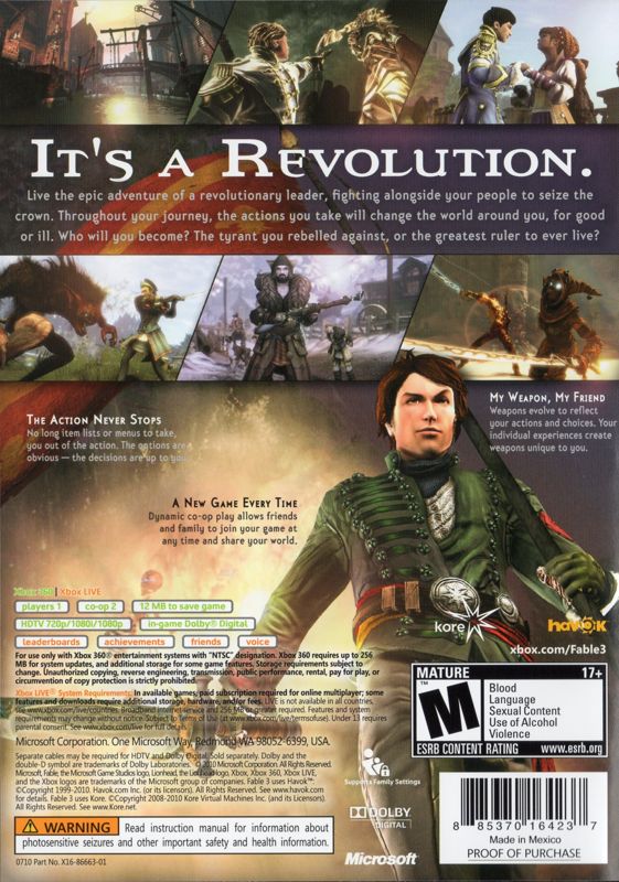 Fable III - Xbox 360