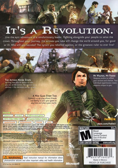 Fable III - Xbox 360