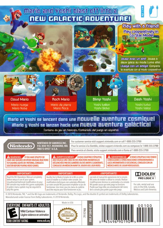 Super Mario Galaxy 2 - Wii
