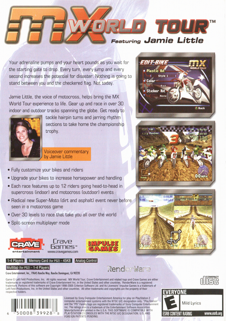 MX World Tour - PlayStation 2