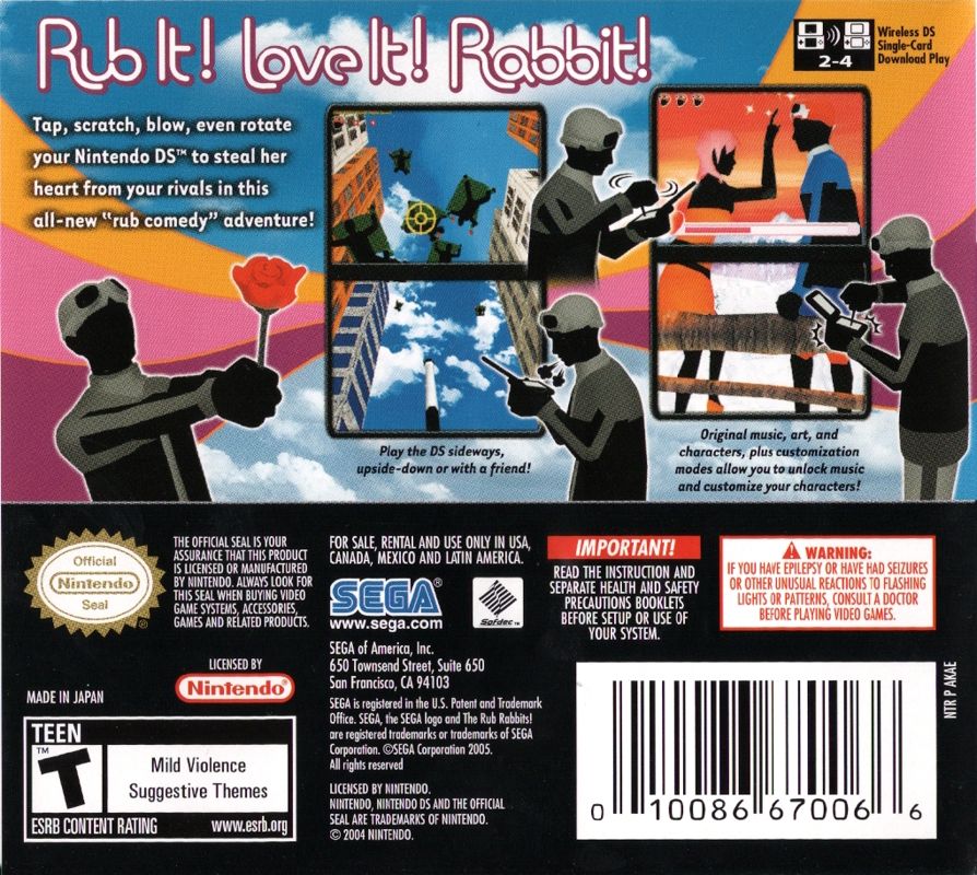 Rub Rabbits! - Nintendo DS