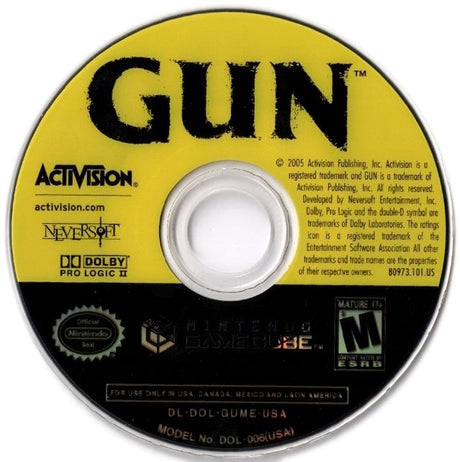 Gun - GameCube