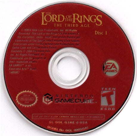 Lord of the Rings: The Third Age - GameCube