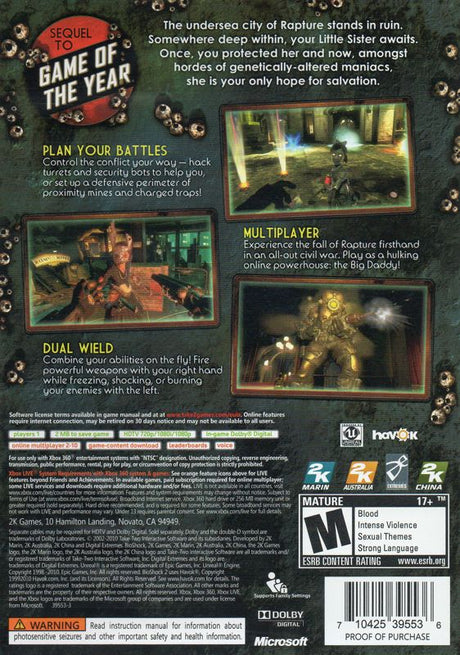 BioShock 2 - Xbox 360