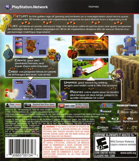 3D Dot Game Heroes - PlayStation 3