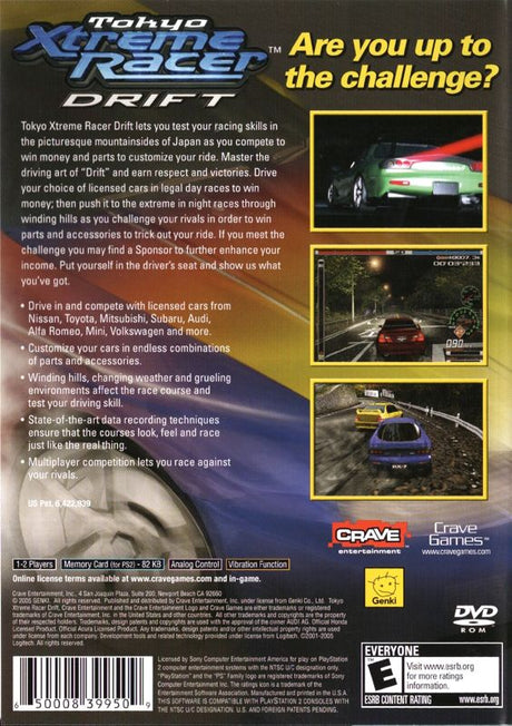 Tokyo Xtreme Racer: Drift - PlayStation 2