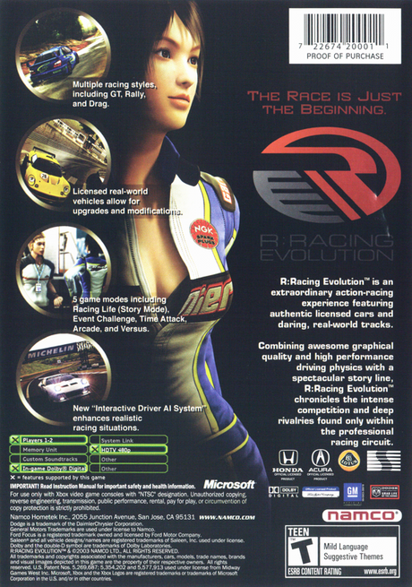 R: Racing Evolution - Xbox