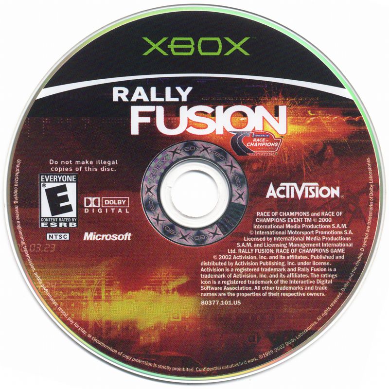 Rally Fusion: Race of Champions - Xbox