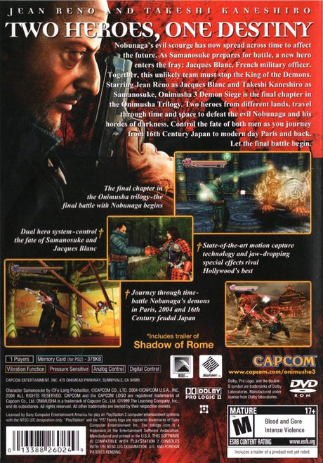 Onimusha 3: Demon Siege - PlayStation 2