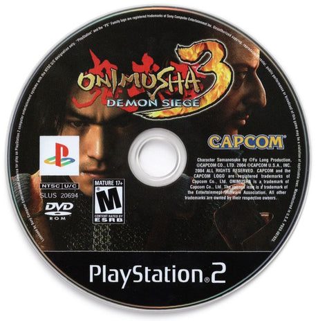 Onimusha 3: Demon Siege - PlayStation 2