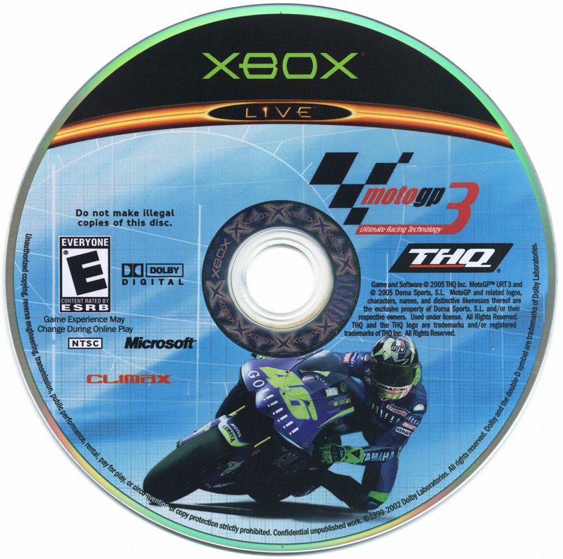 MotoGP: Ultimate Racing Technology 3 - Xbox