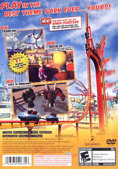 Thrillville: Off the Rails - PlayStation 2