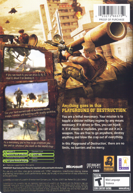 Mercenaries: Playground of Destruction - PlayStation 2
