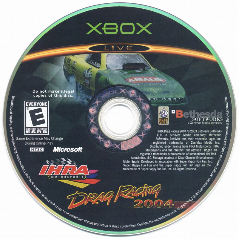 IHRA Drag Racing 2004 - Xbox