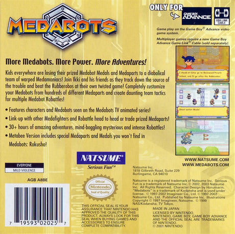 MedaBots: Metabee - Game Boy Advance