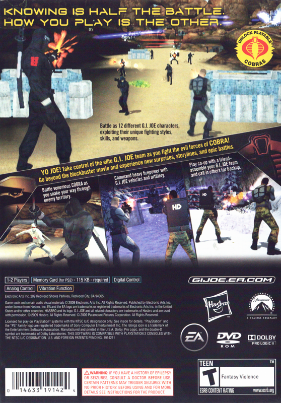 G.I. Joe: The Rise of Cobra - PlayStation 2