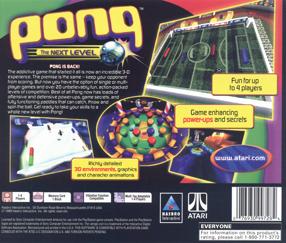 Pong: The Next Level - PlayStation