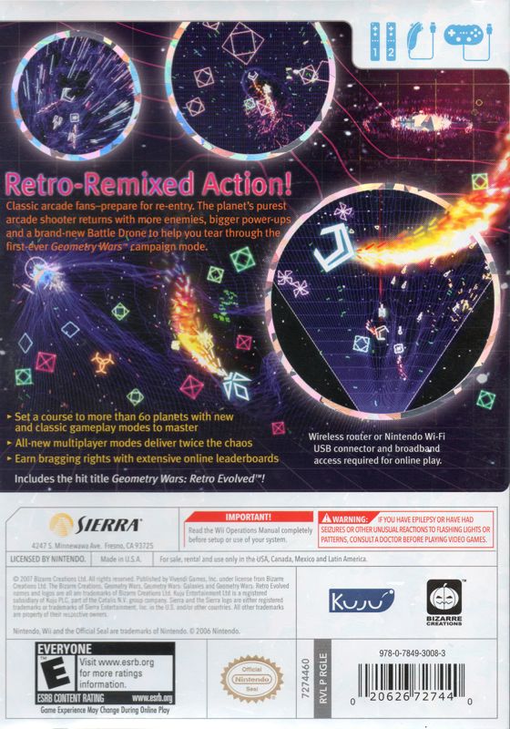 Geometry Wars: Galaxies - Wii