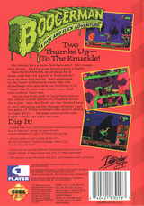 Boogerman: A Pick and Flick Adventure - SEGA Genesis