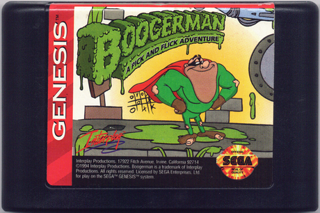 Boogerman: A Pick and Flick Adventure - SEGA Genesis