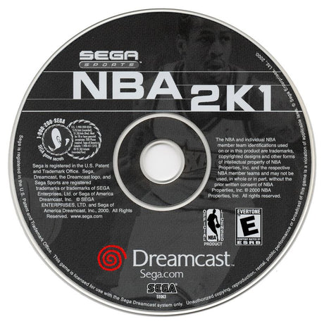 NBA 2K1 - SEGA Dreamcast