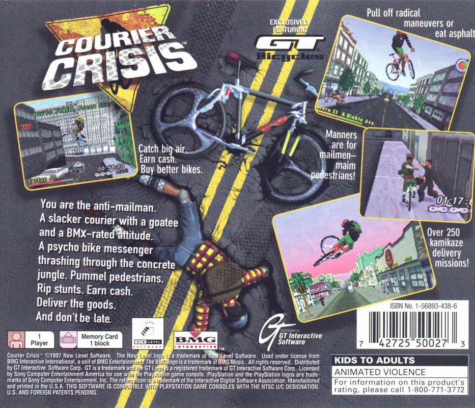 Courier Crisis - PlayStation