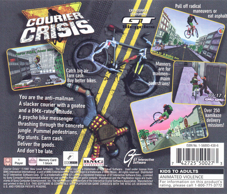 Courier Crisis - PlayStation