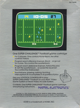 Super Challenge Football - Atari 2600