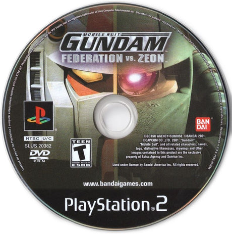 Mobile Suit Gundam: Federation vs. Zeon - PlayStation 2