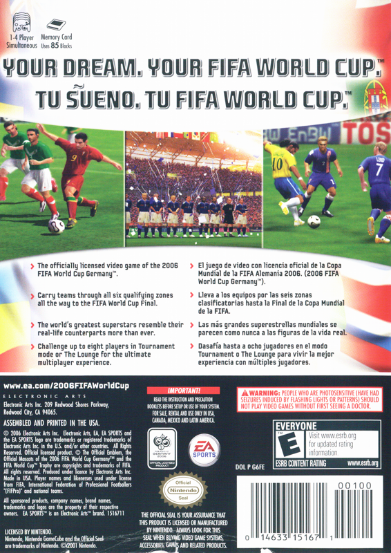 FIFA World Cup: Germany 2006 - GameCube