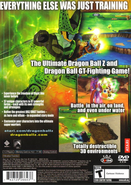 Dragon Ball Z: Budokai Tenkaichi - PlayStation 2