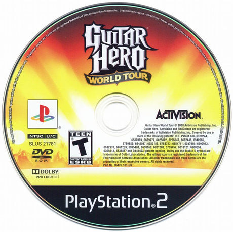 Guitar Hero: World Tour - PlayStation 2
