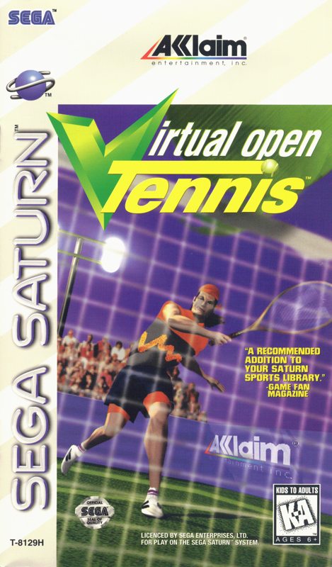 Virtual Open Tennis - Sega Saturn