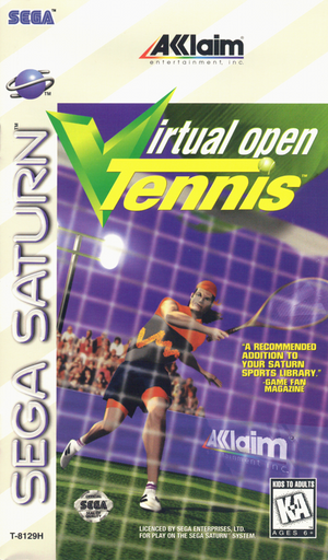 Virtual Open Tennis - Sega Saturn