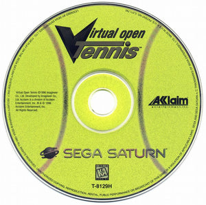 Virtual Open Tennis - Sega Saturn