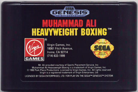 Muhammad Ali Heavyweight Boxing - SEGA Genesis