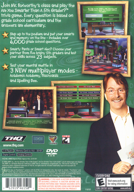 Are You Smarter Than a 5th Grader? Make the Grade - PlayStation 2