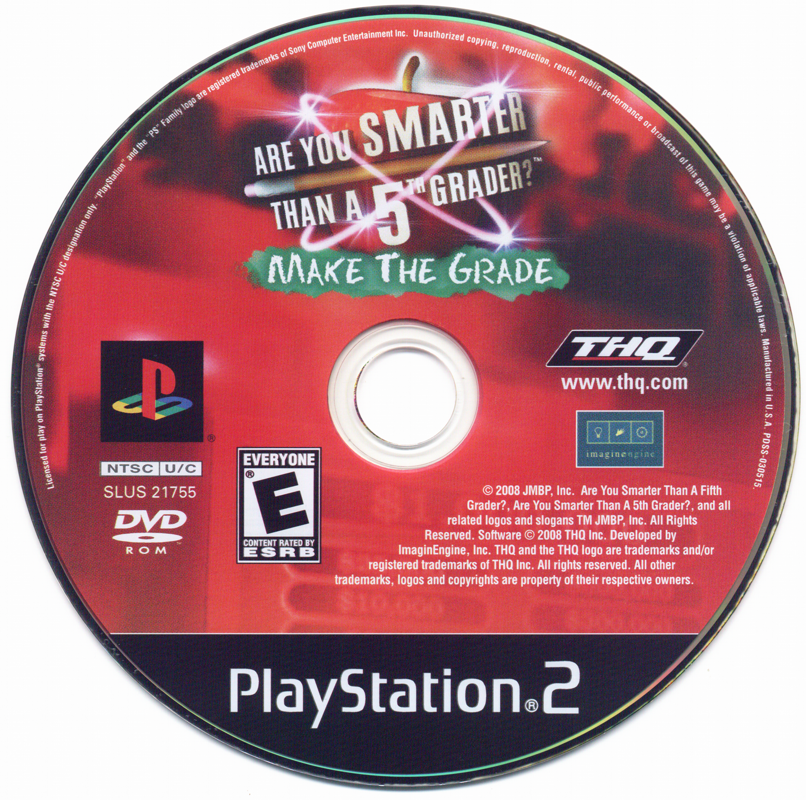 Are You Smarter Than a 5th Grader? Make the Grade - PlayStation 2