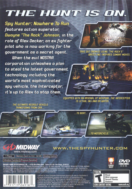 Spy Hunter: Nowhere to Run - PlayStation 2