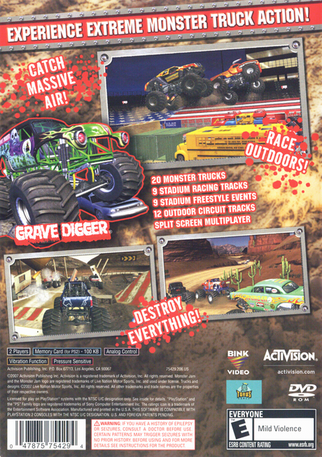 Monster Jam - PlayStation 2