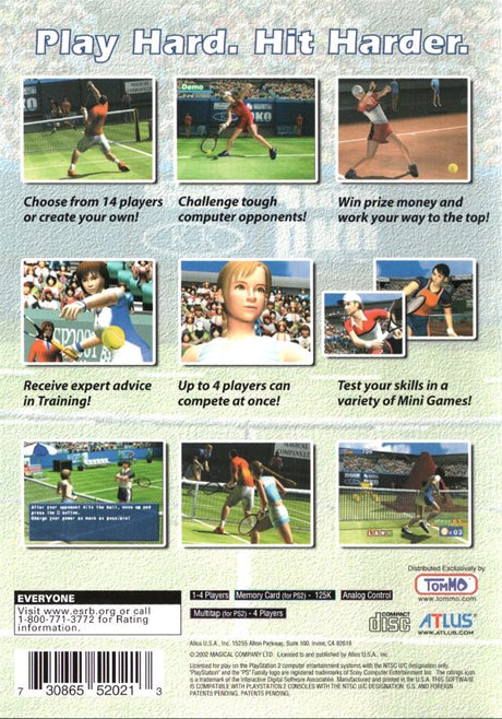 Hard Hitter Tennis - PlayStation 2